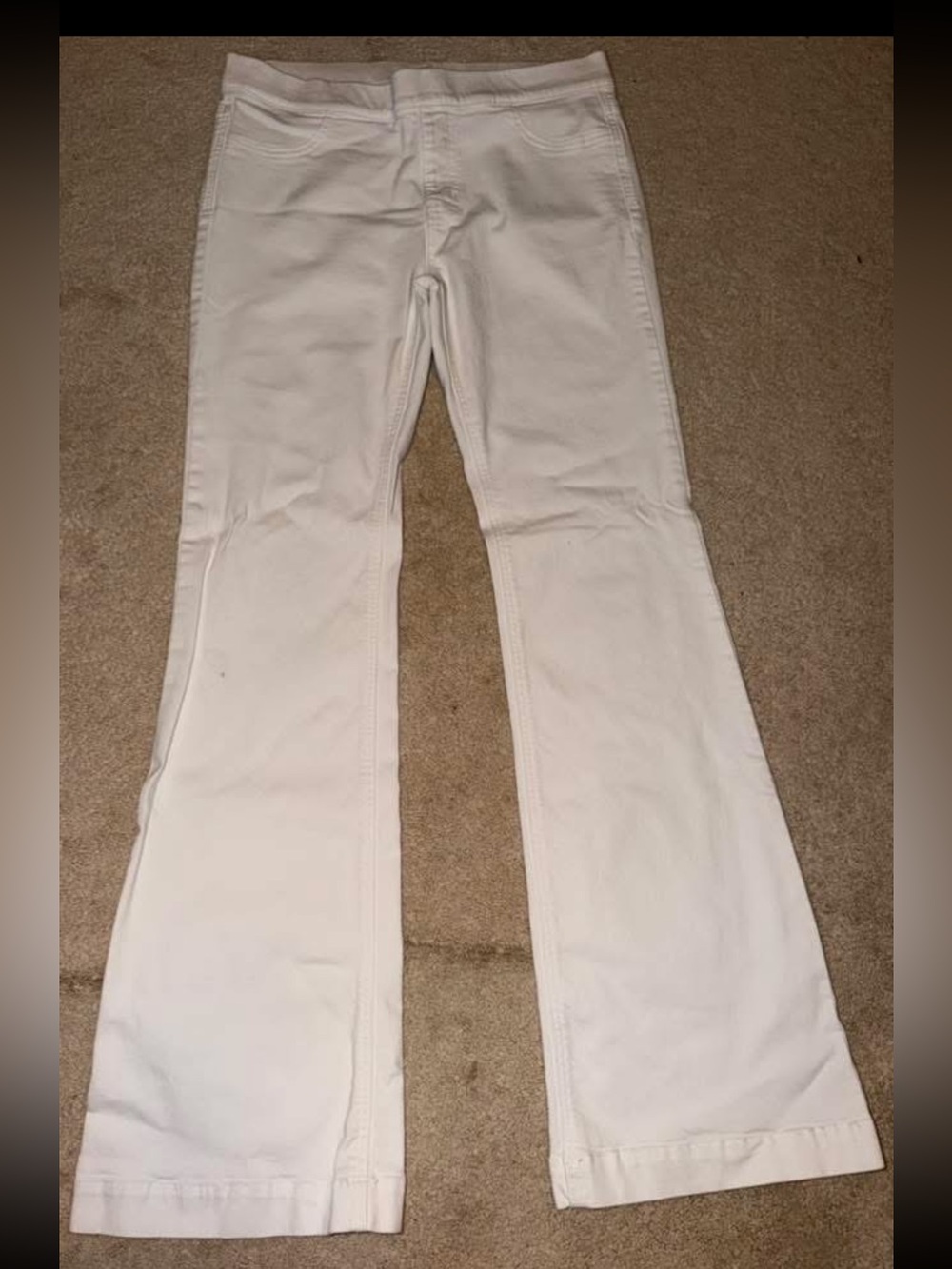 Cello White Boot Cut Pants